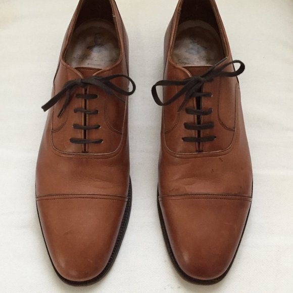 Alfred Sargent Holkham Cognac Premier Collection Cap Toe Oxford Size 9 UK/9.5 US main image 14